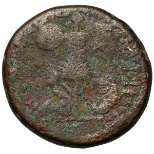 Tytus (79-81 n.e.) AE24, - Judaea - Caesarea Maritima - b.rzadki