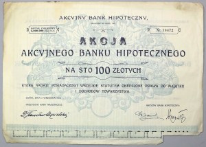 Akciová hypoteční banka, Em.13, 100 liber 1926