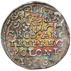 Zygmunt III Waza, Trojak Lublin 1598 - pełna data - piękny