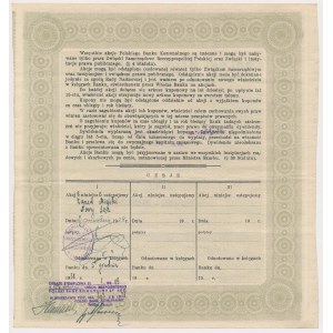 Polski Bank Komunalny, Em.5, 5x 100 zł 1928