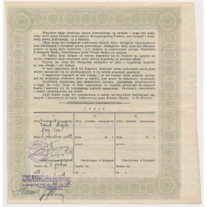 Polski Bank Komunalny, Em.5, 5x 100 zł 1928