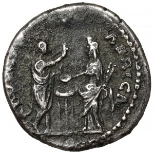 Hadrian (117-138 AD) Denarius Suberat - Judaea - b.rare - from the stamp of AUREUSA