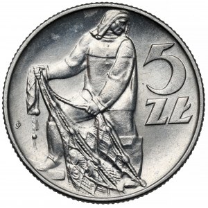 5 złotych 1973 Rybak