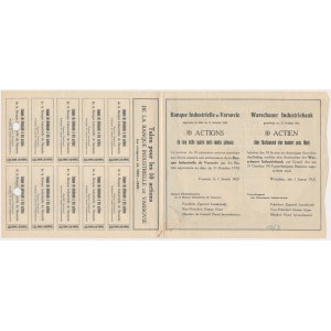 Bank Przemysłowy Warszawski, Em.2, 10x 540 mkp 1921