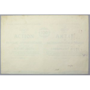 Akcyjny Bank Hipoteczny, Em.13, 100 zł 1926