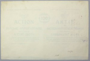 Akciová hypotekárna banka, Em.13, 100 libier 1926