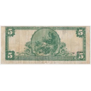 USA, 5 Dollars 1902, National Currency, McKeesport, Pennsylvania #252