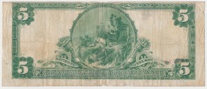 USA, 5 Dollars 1902, National Currency, McKeesport, Pennsylvania #252