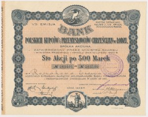 Bank Polski Kupców i ..., Em.5, 100x 500 mkp 1923