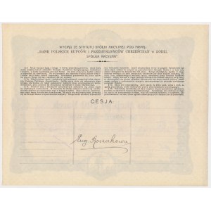 Bank Polskich Kupców i ..., Em.5, 100x 500 mkp 1923