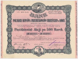 Bank Polski Kupców i ..., Em.5, 50x 500 mkp 1923