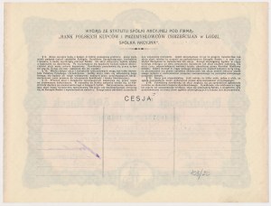Bank of Polish Merchants and ..., Em.5, 50x 500 mkp 1923