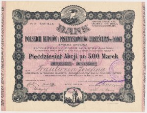Bank Polskich Kupców i ..., Em.4, 50x 500 mkp 1922