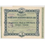 Bank Polskich Kupców i ..., Em.3, 20x 500 mkp 1921