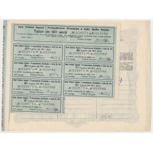 Bank Polskich Kupców i ..., Em.3, 10x 500 mkp 1921