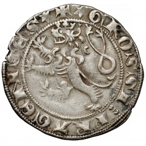 Czechy, Wacław II Czeski (1278-1305) Grosz praski