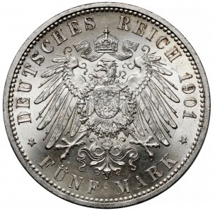 Prussia, 5 marks 1901, Berlin - 200th anniversary of Prussia