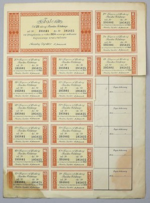 Banca di Polonia, 25x 100 zloty 1934