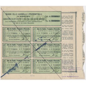 Bank dla Handlu i Przemysłu, Em.11, 50x 1000 mkp 1923 - OKAZOWY