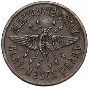 Czechoslovakia, Tram token - 20 halers