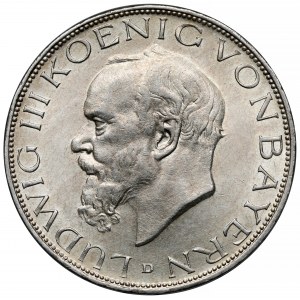 Bawaria, 3 marki 1914-D, Monachium