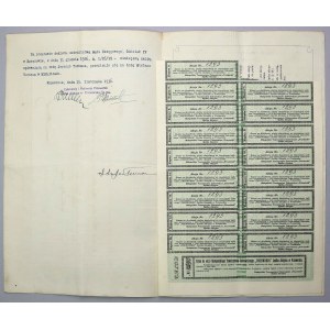 Galicyjsko Akc. Tow. Przemysłu Cukrowniczego w Przeworsku, 500 guldenów 1895