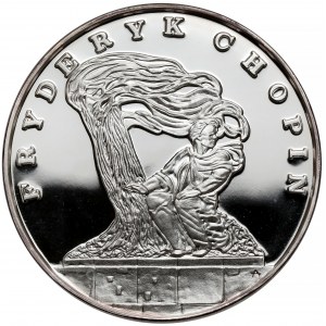 DUŻY Tryptyk 200.000 złotych 1990 Chopin