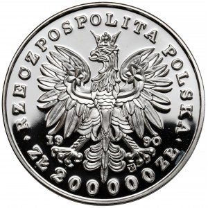 DUŻY Tryptyk 200.000 złotych 1990 Chopin