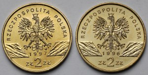 2 złote 1996-1997 - zestaw (2szt)