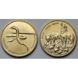 2 złote 1999-2003 - zestaw (2szt)