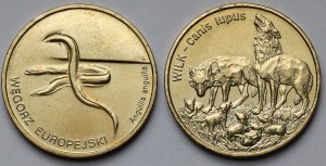 2 złote 1999-2003 - zestaw (2szt)