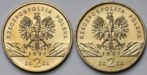 2 złote 1998-1999 - zestaw (2szt)