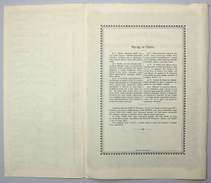 Łódzka Hurtownia dla Handlu Wyrobami Włókienniczemi, Em.3, 10x 1,000 mk 1923
