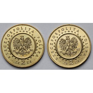 2 złote 1996-1997 - zestaw (2szt)
