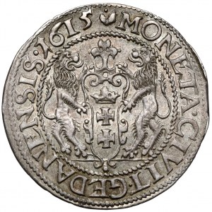 Zikmund III Vasa, Ort Gdaňsk 1615 - Typ I