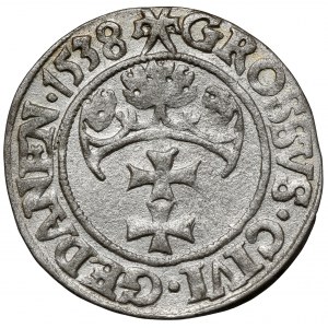 Zygmunt I Stary, Grosz Gdańsk 1538