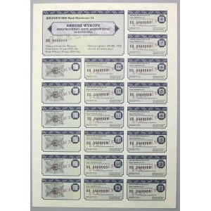Rheinhyp-BRE Bank Hipoteczny, List zastawny SPECIMEN 100.000 EURO 2002 - RZADKA