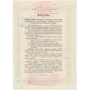 Kielce, TKM, List zastawny 1.000 zł 1944