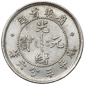 Chine, Kwangtung, 5 fen sans date (1890-1905)