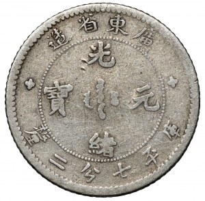 Cina, Kwangtung, 10 fen senza data (1890-1908)