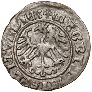 Sigismund I. der Alte, Halber Pfennig Vilnius 1513
