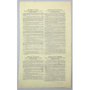Lwów, Bank Krajowy Królestwa Galicyi..., Em.3, Obligacja Komunalna 10.000 kr 1909