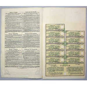 Lwów, Bank Krajowy, 4.5% List zastawny 10.000 kr 1921