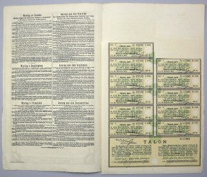 Lvov, Landesbank, 4,5% zástavní list na 10 000 kr 1921