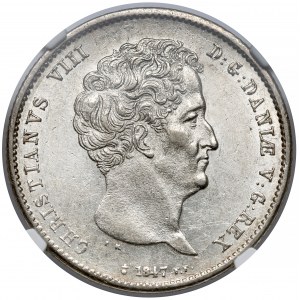 Dania, Christian VIII, Rigsbankdaler 1847