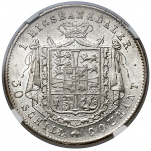 Dania, Christian VIII, Rigsbankdaler 1847