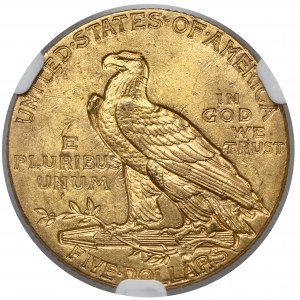 USA, 5 dollars 1913 Indian Head