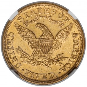 USA, 5 dollari 1906, Filadelfia