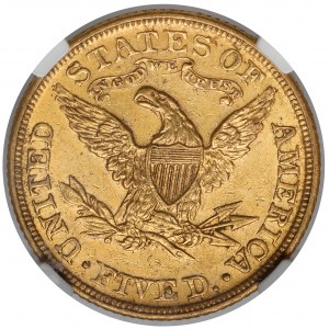 USA, 5 dollars 1906