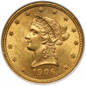 USA, $10 1906-D, Denver